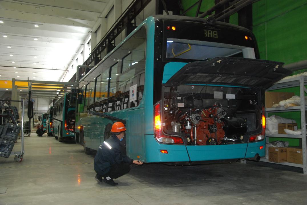 Как проходит производство автобусов на новом саранском заводе QazTehna