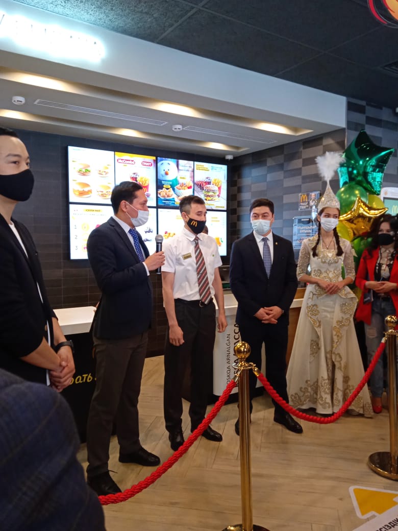 Открытие первого ресторана McDonald’s® в городе Караганда