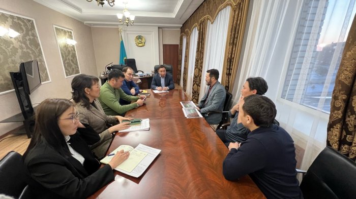 "Kazakh Invest "ҰК" АҚ Қарағанды облысы бойынша өңірлік директорының және инвесторларға қызмет көрсету орталығының өкілінің "Orda Glass Ltd" ЖШС компаниясының өкілдерімен жұмыс кездесуі өтті