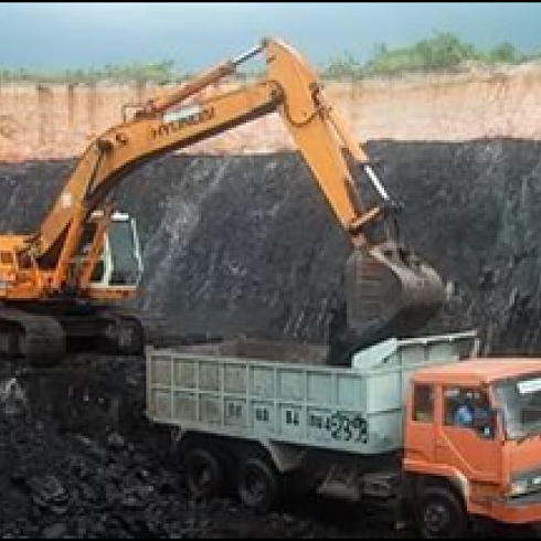Добыча угля на выходах угольного пласта Д6 на участках Шаханский, Степной, Молодежный в Карагандинской области